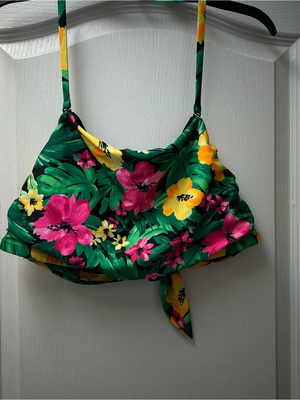 Old Navy Two Piece Bikini Tropical Floral Vacation Bathing Suit Sz 2X NWT